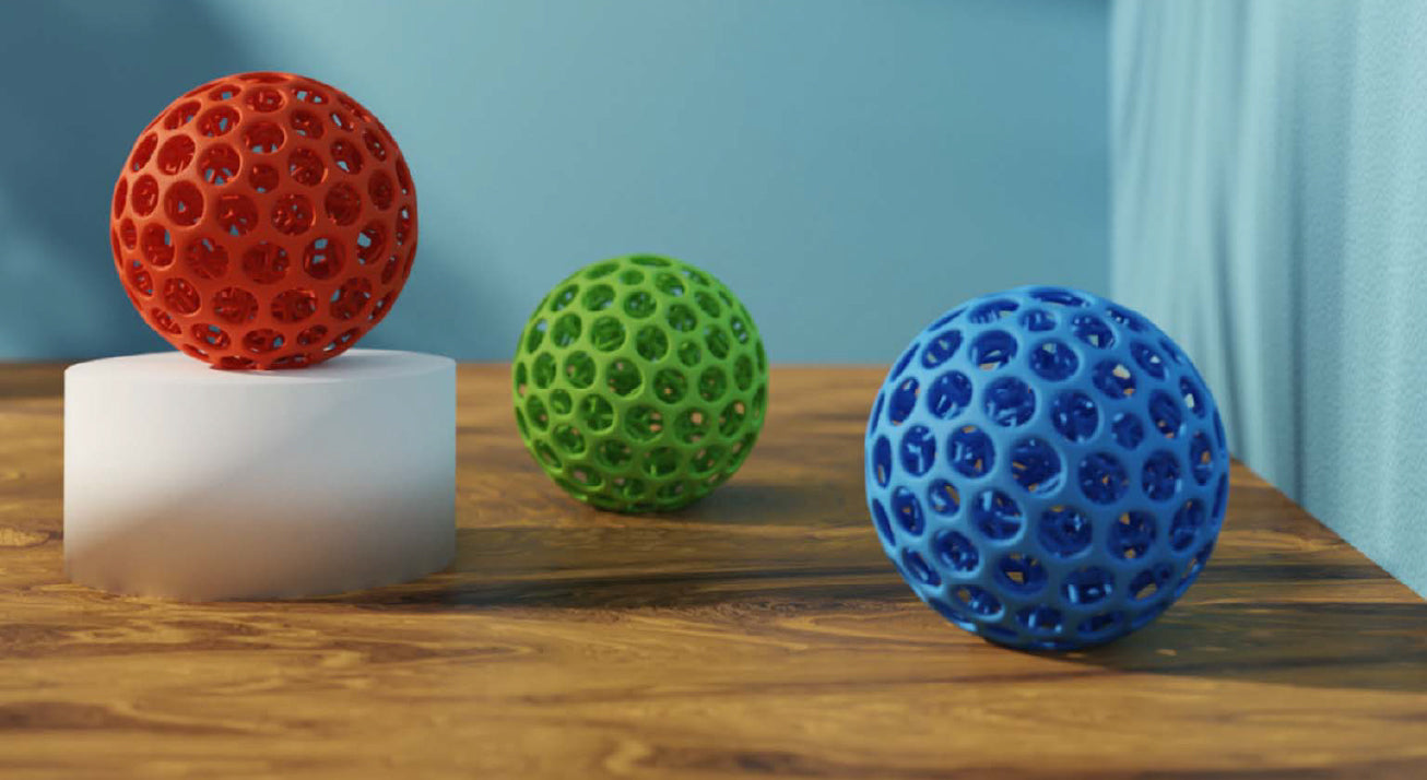 3D Printed Stress Relief Toys Series