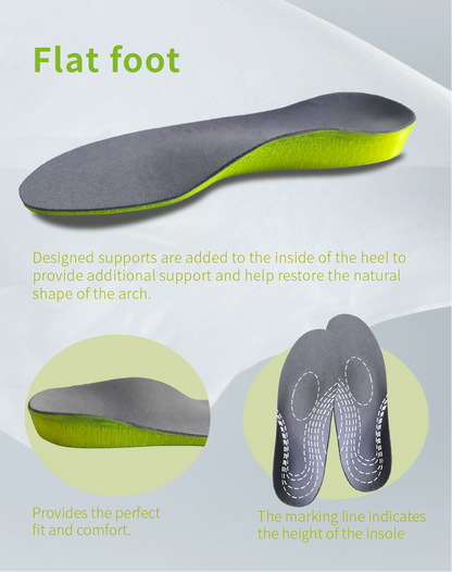 [Presale] Standard Flat Foot 3D Printed Insoles