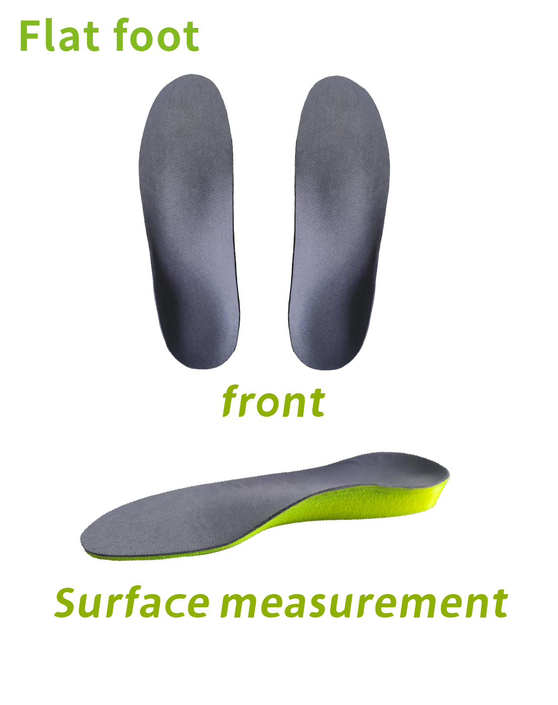 [Presale] Standard Flat Foot 3D Printed Insoles